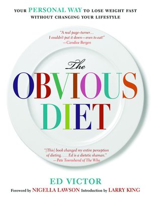 cover image of The Obvious Diet